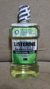 リステリン緑茶配合ゼロ1000ml正面